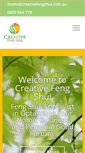 Mobile Screenshot of creativefengshui.com.au